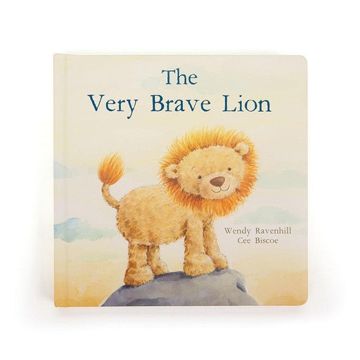 Jellycat The Very Brave Lion Book-Simply Green Baby
