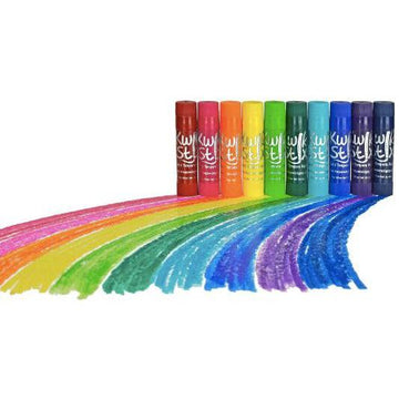 Kwik Stix Solid Tempera Paint Sticks 10/Pkg-Jewel Tone