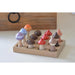 L + Wood Gnomes and Mushrooms Nesting Set-Simply Green Baby