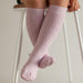 Lamington Merino Knee High Socks - Ballerina Cable-Simply Green Baby
