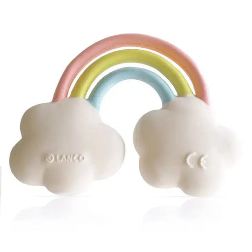 Lanco Natural Rubber Teether - Happy Rainbow-Simply Green Baby