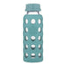 Lifefactory Glass Bottle Flat Cap 9oz-Simply Green Baby