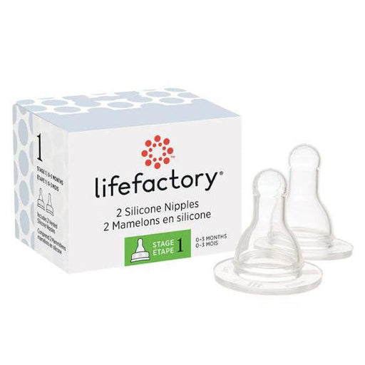 Lifefactory Replacement Nipples - 2 pack-Simply Green Baby