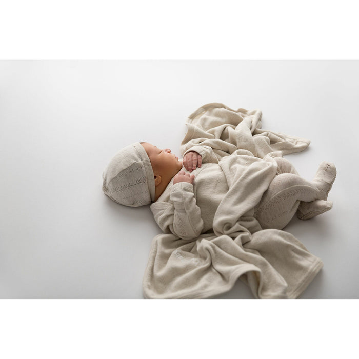 L'ovedbaby Pointelle Blanket-Simply Green Baby