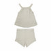 L'ovedbaby Pointelle Tank + Tap Short Set-Simply Green Baby