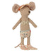 Maileg Beach Mice, Big Sister in Cabine de Plage-Simply Green Baby