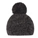 Maileg Best Friends - Knitted Hat W. Pompom, Anthracite-Simply Green Baby