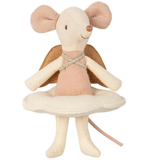 Maileg Big Sister Angel Mouse in Book-Simply Green Baby