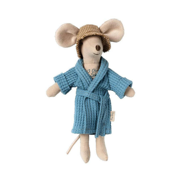 Maileg Clothes for Mouse - Bathrobe-Simply Green Baby