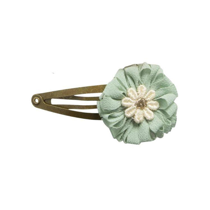 Maileg Hair Accessories - Mini Flower Clip-Simply Green Baby