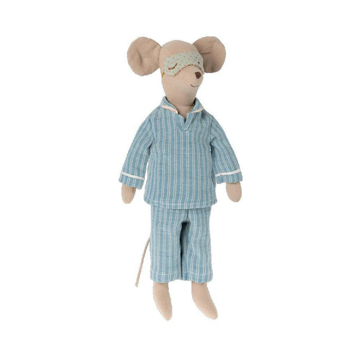 Maileg Medium Mouse in Pyjamas-Simply Green Baby
