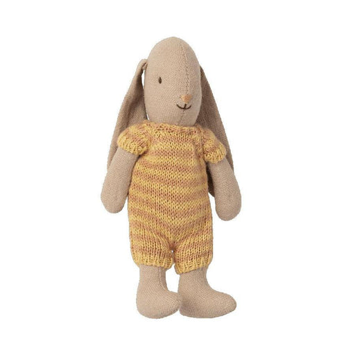 Maileg Micro Bunny in Knitted Romper-Simply Green Baby