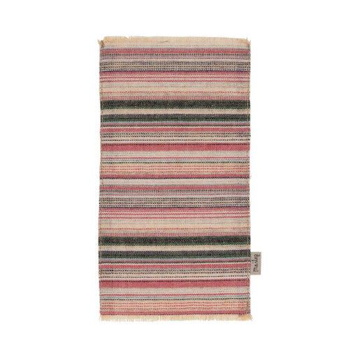 Maileg Miniature Rug, Stripped-Simply Green Baby