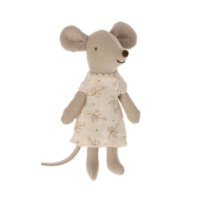 Maileg Nightgown for Little Sister Mouse-Simply Green Baby