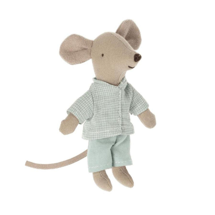 Maileg Pyjamas for Little Brother Mouse-Simply Green Baby