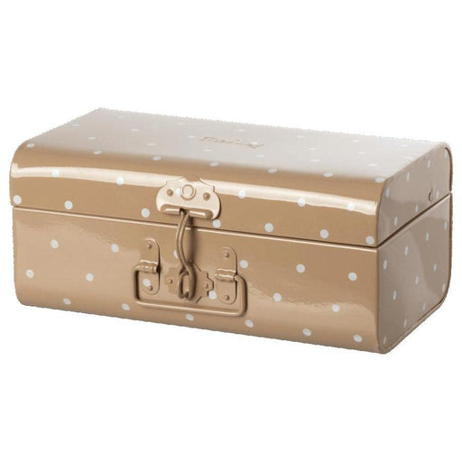 Maileg Storage Suitcase - Small, Dots-Simply Green Baby