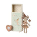 Maileg Tooth Fairy Mouse in Matchbox - Big Sister-Simply Green Baby