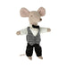 Maileg Waiter Clothes for Mouse-Simply Green Baby
