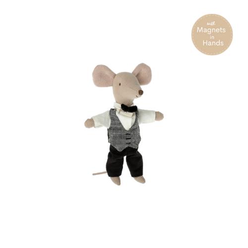 Maileg Waiter Mouse-Simply Green Baby