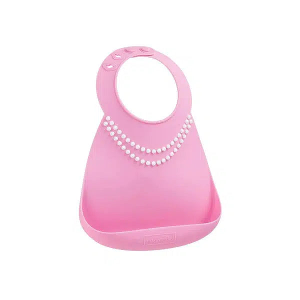 Make My Day Silicone Baby Bib-Simply Green Baby