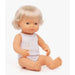 Miniland Baby Doll Blonde Girl-Simply Green Baby