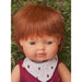 Miniland Baby Doll Redhead Boy-Simply Green Baby