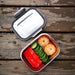 Minimal Stainless Steel Lunch Box-Simply Green Baby