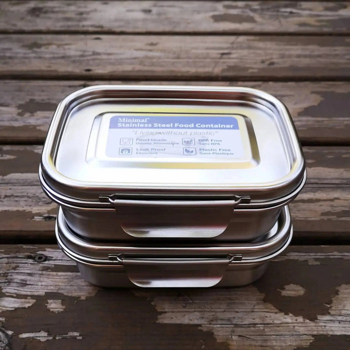 Minimal All Stainless Steel Lunch Box 42 oz