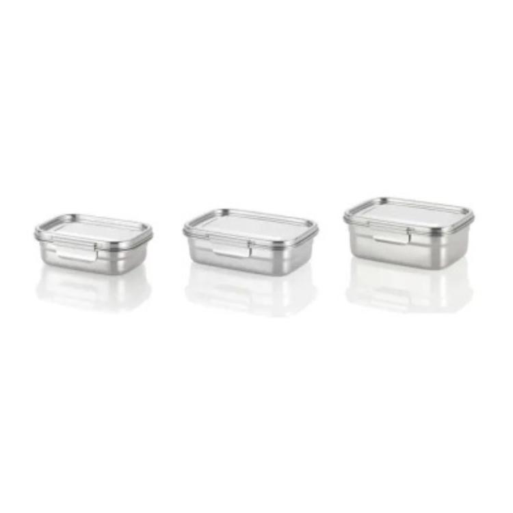 Minimal All Stainless Steel Lunch Box 26 oz