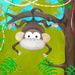 Monkey Around Print-Simply Green Baby