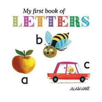 My First Book of Letters-Simply Green Baby
