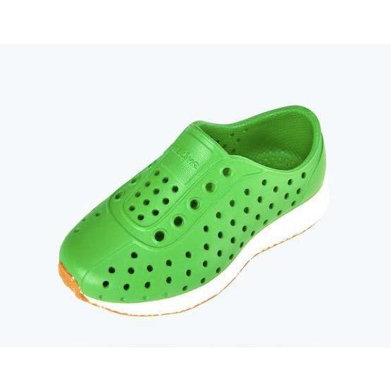 Native Shoes Robbie Sugarlite - Grasshopper Green-Simply Green Baby