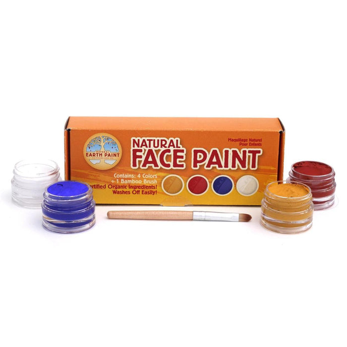 Natural Earth Face Paint - 4 Colours-Simply Green Baby