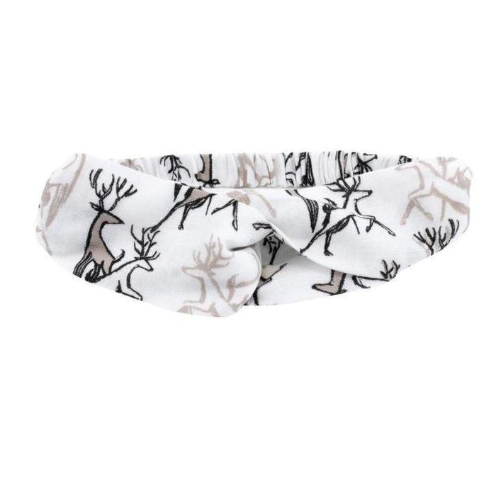 Nest Designs Bamboo Headband - Dear Oh Deer-Simply Green Baby