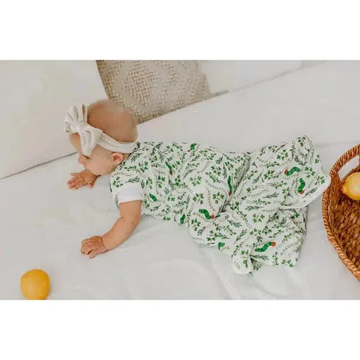 Nest Designs Sleeveless Bamboo Sleep Bag 0.6 Tog - Eric Carle Herb Garden-Simply Green Baby