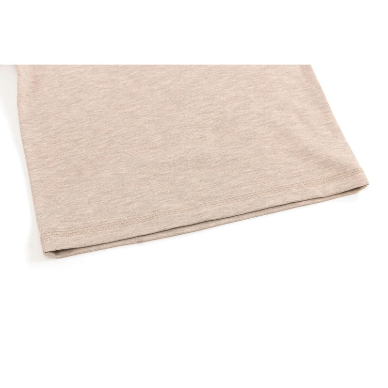 Nest Designs Tanboocel Mock Neck Long Sleeve Shirt + Pants Set, Warm Taupe-Simply Green Baby