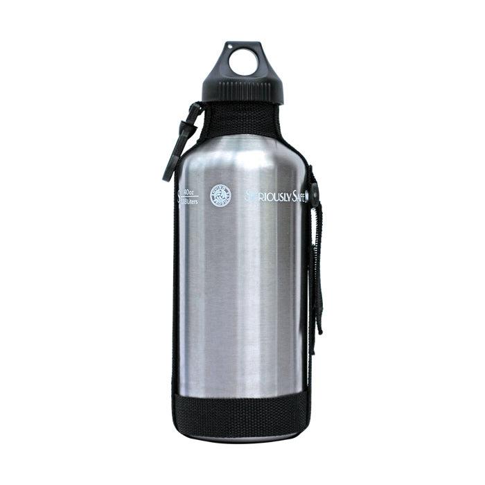 New Wave Stainless Steel Bottle, 40oz-Simply Green Baby