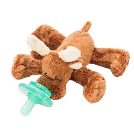 Nookums Paci-Plushies-Simply Green Baby