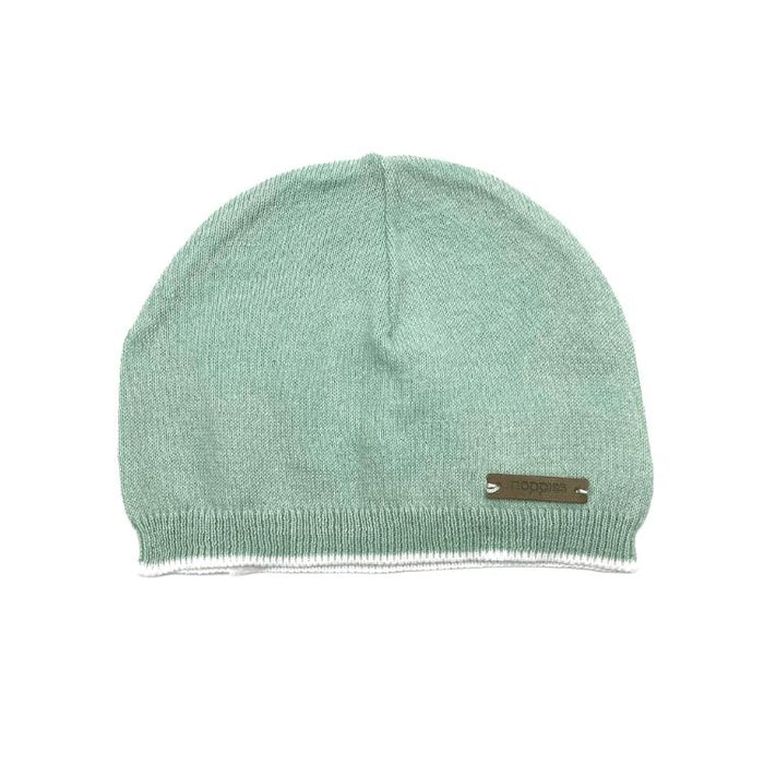 Noppies U Hat Knit, Grey Mint-Simply Green Baby