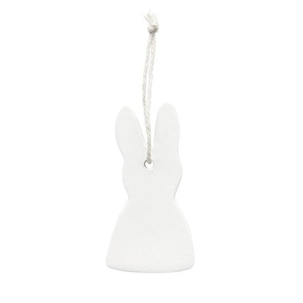 Nordic Clay Bunny - White-Simply Green Baby
