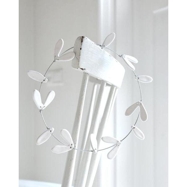 Nordic Clay Wreath - White-Simply Green Baby