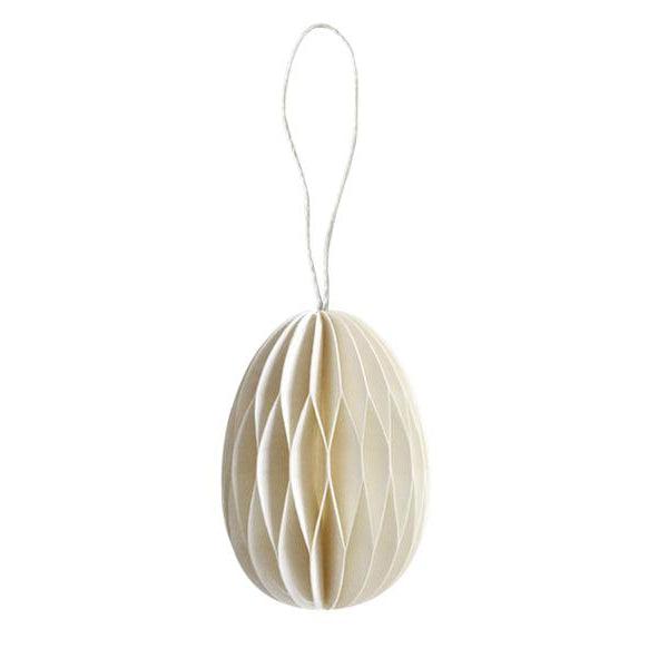 Nordic Paper Egg - Off White-Simply Green Baby