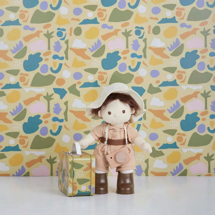 Olli Ella Dinkum Doll Pretend Pack-Simply Green Baby