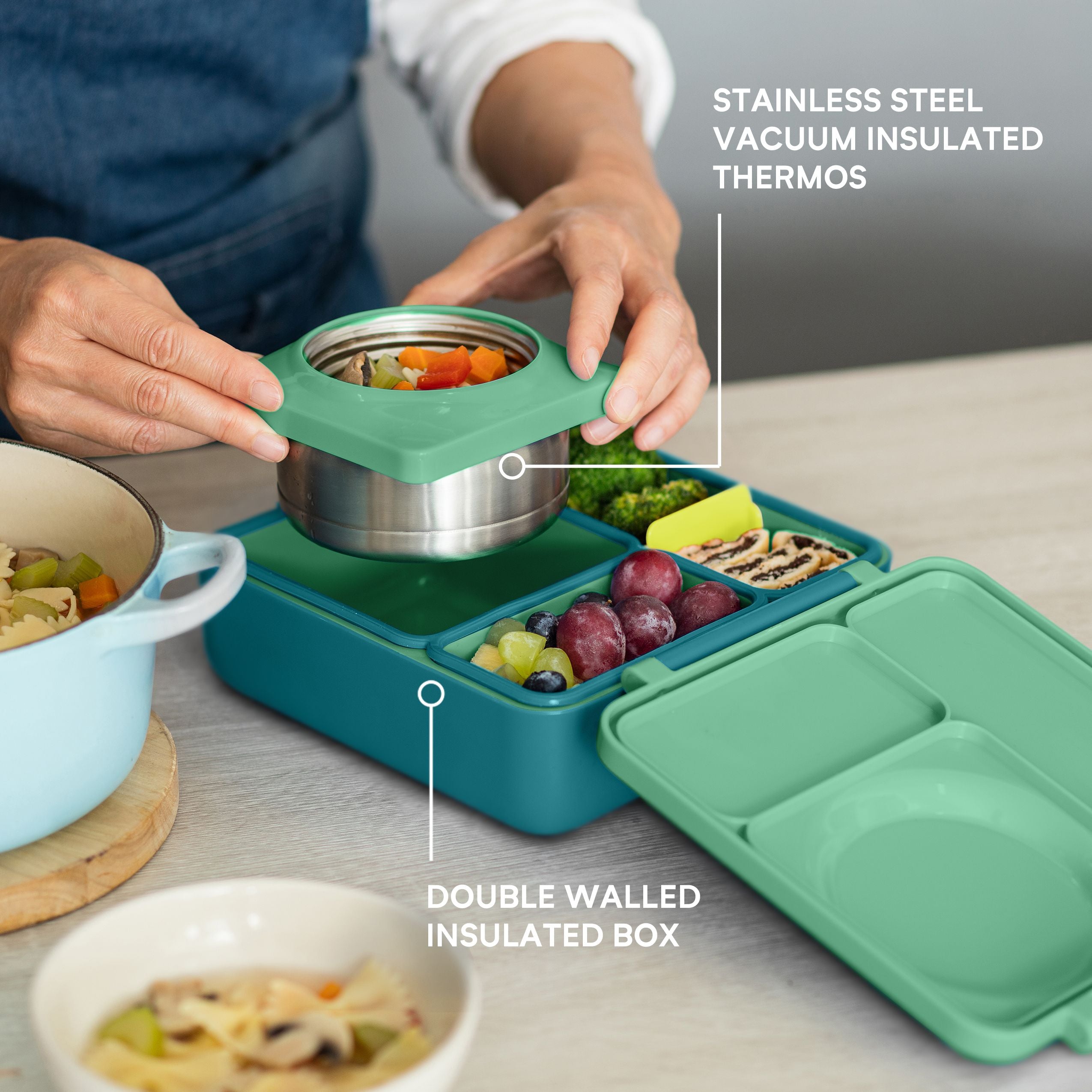 OmieLife OmieBox Bento Box - Thumbnail 4