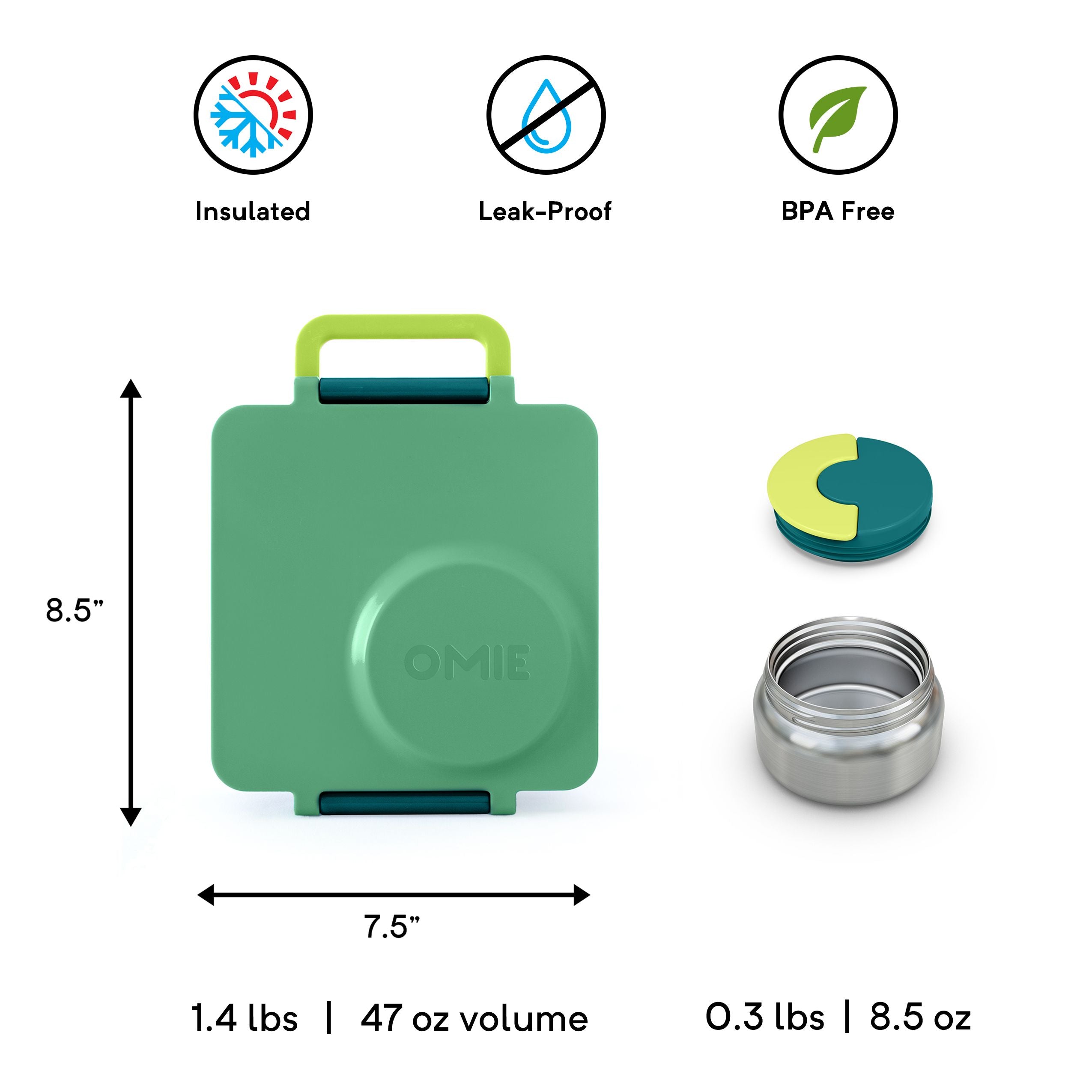 OmieLife OmieBox Bento Box - Thumbnail 3