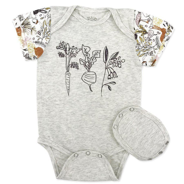 Organic Grow-With-Me Onesie - Victorin-Simply Green Baby