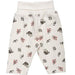 Organic Panda Flannel Rolled Waisted Pants-Simply Green Baby