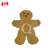 Personalized Wooden Gingerbread Ornament-Simply Green Baby