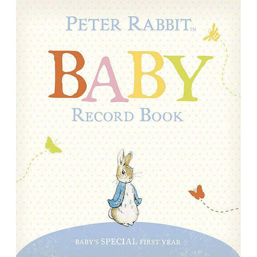 Peter Rabbit Baby Record Book-Simply Green Baby