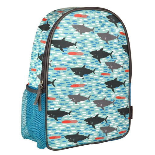 Petit Collage Eco Friendly Backpack - Sharks — Simply Green Baby
